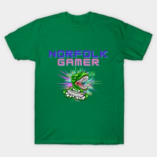 Norfolk Gamer Dinosaur T-Shirt